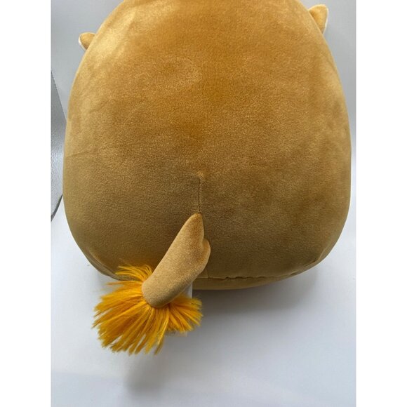 Squishmallow Brown & Yellow Cow Plush Toy With Orange Hair Soft & Huggable 12" T - Picture 9 of 12
